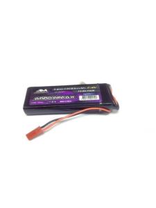 Batterie réception 7.4v (1400mA) LiPo 65gr (ARROMAX)