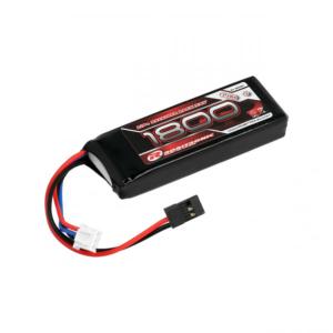 Batterie réception 7.4v (1400mA) LiPo 65gr (ARROMAX)